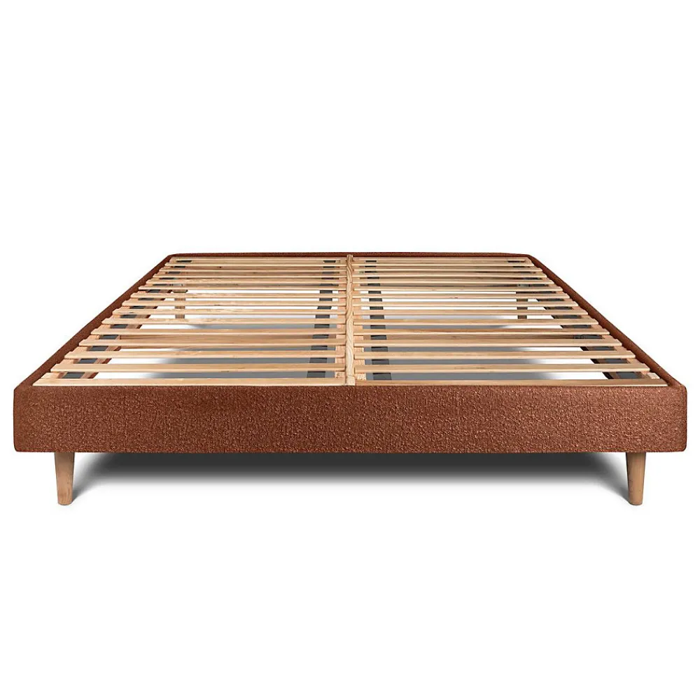 Sommier Kit Bouclette Terracotta 160x200 H29cm>Sommeil De Plomb Discount