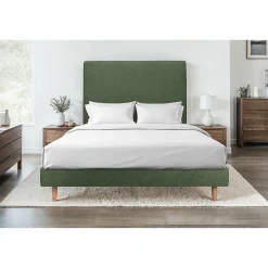 Sommier Kit Tissu Vert 135x190 H29cm>Sommeil De Plomb New