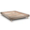 Sommier Kit Velours Taupe 160x200 H29cm>Sommeil De Plomb Sale