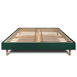 Sommeil De Plomb Sommier Kit VeloursVert 150x190 H29cm* Sommier