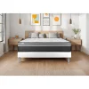 Vitalit Sommier KIT VITAL'SOM Blanc 140 x 200 cm* Sommier