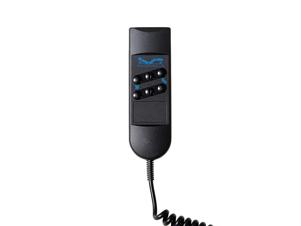Sommier électrique de relaxation déco 2x65 plots - 2 x 80 x 200 cm - Noir - NAFURI de YSMÉE>Vente-unique Sale