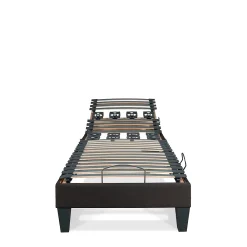 Bellecour Sommier électrique Rochereau 90x200 cm Lattes & Plots* Sommier