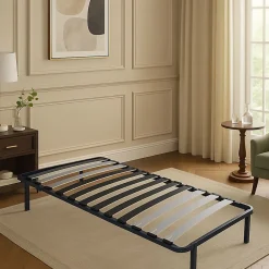 King Of Dreams Sommier Metal 90x190 cm - 29 cm de hauteur - Compatible avec Matelas Standard - 9 Larges Lattes de 12,5 cm - Epaisseur 1,2 mm - So* Sommier