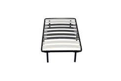 King Of Dreams Sommier Metal 90x190 cm - 29 cm de hauteur - Compatible avec Matelas Standard - 9 Larges Lattes de 12,5 cm - Epaisseur 1,2 mm - So* Sommier