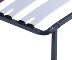 King Of Dreams Sommier Metal 90x190 cm - 29 cm de hauteur - Compatible avec Matelas Standard - 9 Larges Lattes de 12,5 cm - Epaisseur 1,2 mm - So* Sommier