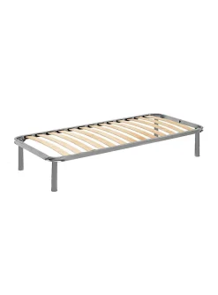 Sommier simple Agos, Sommier à lattes orthopédique, 100% Made in Italy, 80x190h 31 cm>Talamo Italia Best