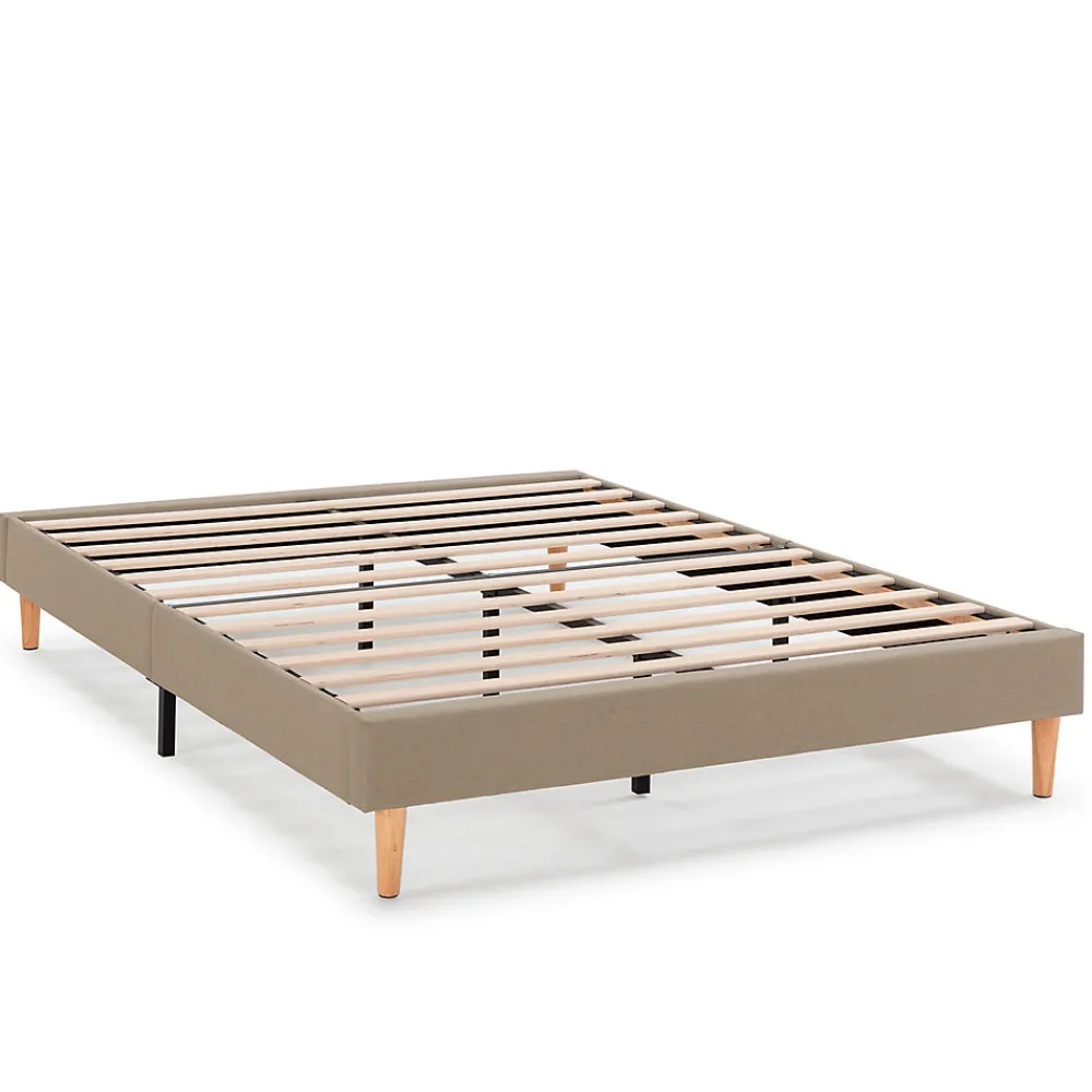 Sommier tapissier Aura 140x200 cm Beige, Hauteur 30 cm>Vs Venta-Stock Clearance