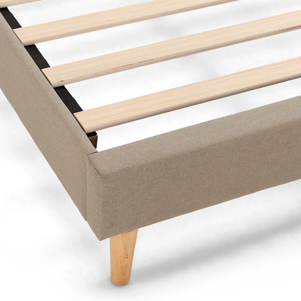 Sommier tapissier Aura 140x200 cm Beige, Hauteur 30 cm>Vs Venta-Stock Clearance