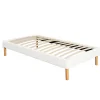 Sommier tapissier blanc - 80x190 cm - pieds de 20 cm - 13 lattes - montage rapide - solide et confortable>King Of Dreams Online