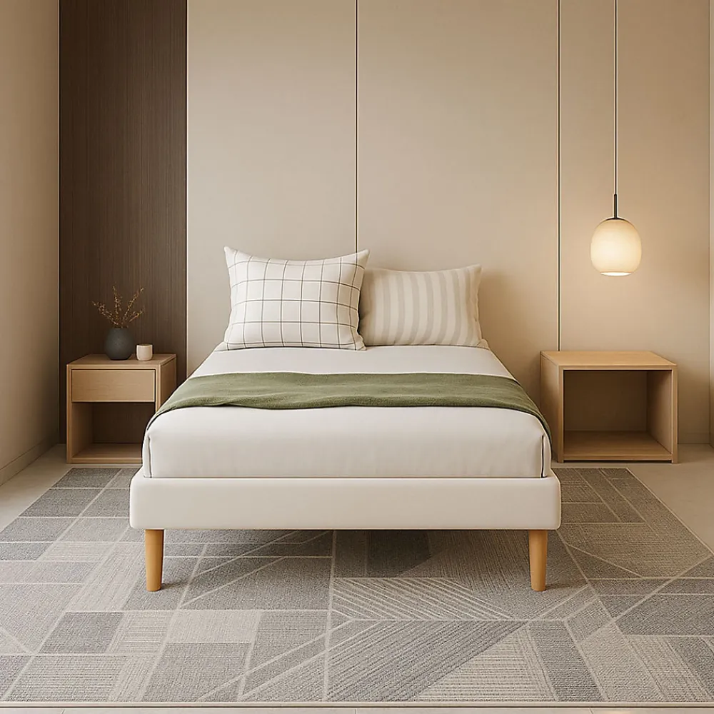 Sommier tapissier blanc - 80x190 cm - pieds de 20 cm - 13 lattes - montage rapide - solide et confortable>King Of Dreams Online