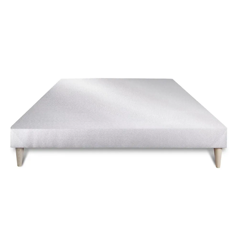 Prestige Literie Sommier tapissier blanc 160x200* Sommier