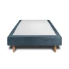 Sommeil De Plomb Sommier Tapissier Bouclette Bleu 100x200 H35cm* Sommier