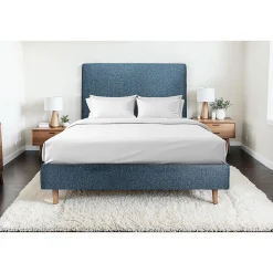 Sommier Tapissier Bouclette Bleu 160x200 H35cm>Sommeil De Plomb Best