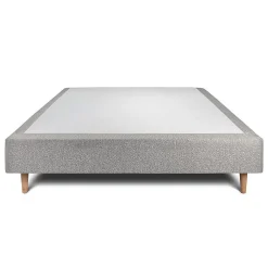 Sommeil De Plomb Sommier Tapissier Bouclette Gris 160x200 H35cm* Sommier