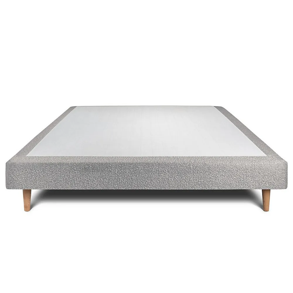Sommier Tapissier Bouclette Gris 140x190 H29cm>Sommeil De Plomb Online