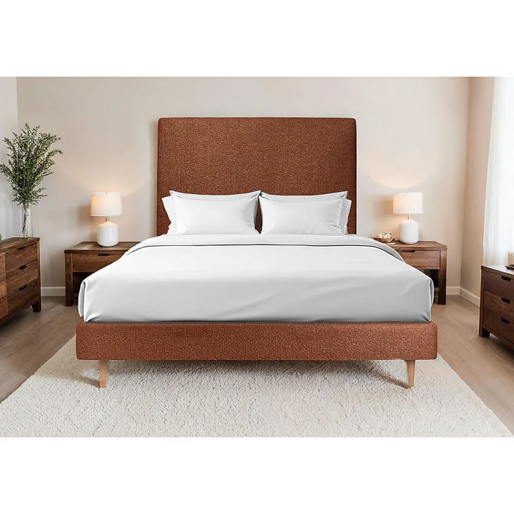 Sommier Tapissier Bouclette Terracotta 150x190 H29cm>Sommeil De Plomb Online
