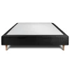 Sommeil De Plomb Sommier Tapissier Bouclette Noir 150x200 H35cm* Sommier