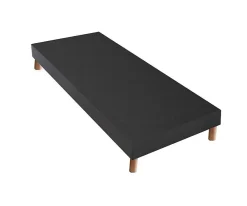 Sommier tapissier gris anthracite noir 90x200><noscript><img width=