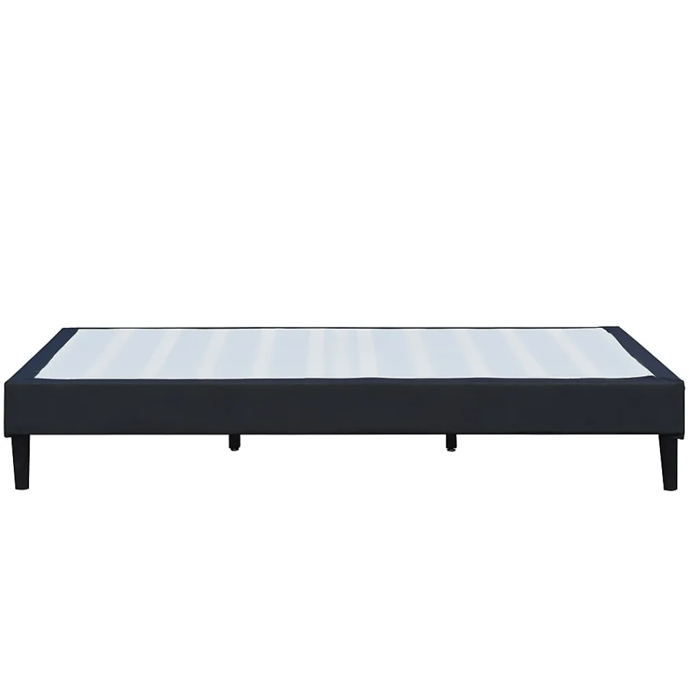 Nuits D'Or Sommier 80x200 - 20 cm - Déhoussable - 13 Lattes - Montage Rapide et Facile - Housse Lavable - Confort Optimal - Opale Noir* Sommier
