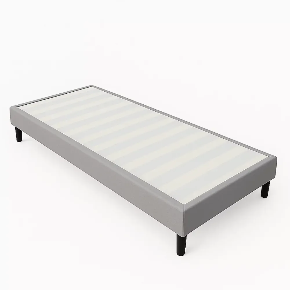 King Of Dreams Sommier 80x200 cm - dehoussable - hauteur pieds 20 cm - 13 lattes - soutien ferme - confort - usage quotidien -* Sommier