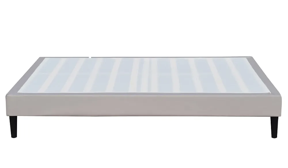 King Of Dreams Sommier 80x200 cm - dehoussable - hauteur pieds 20 cm - 13 lattes - soutien ferme - confort - usage quotidien -* Sommier