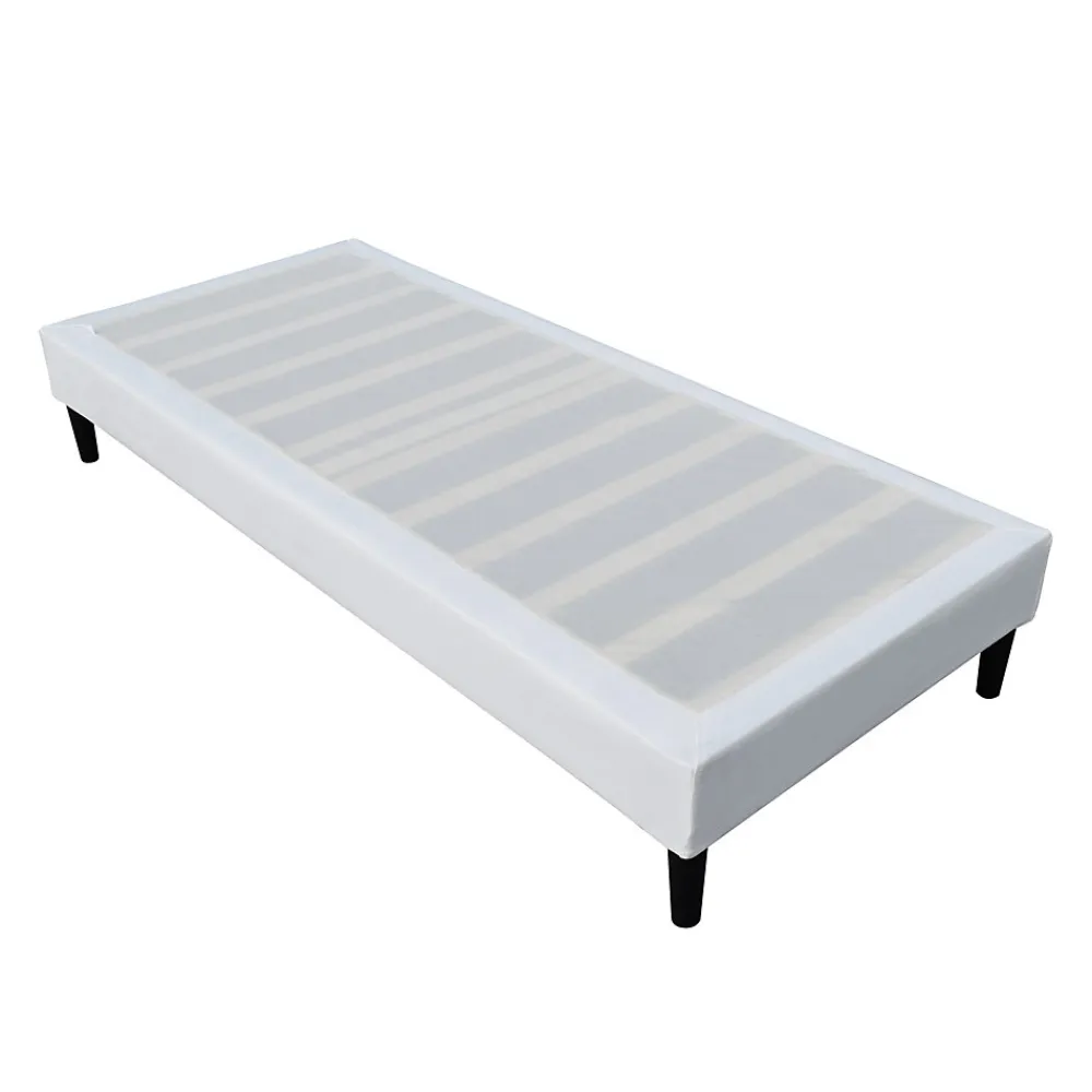 Sommier 80x200 cm - déhoussable - pieds 20 cm - 13 lattes - soutien ferme - confort - usage quotidien - meuble pratique>Nuits D'Or