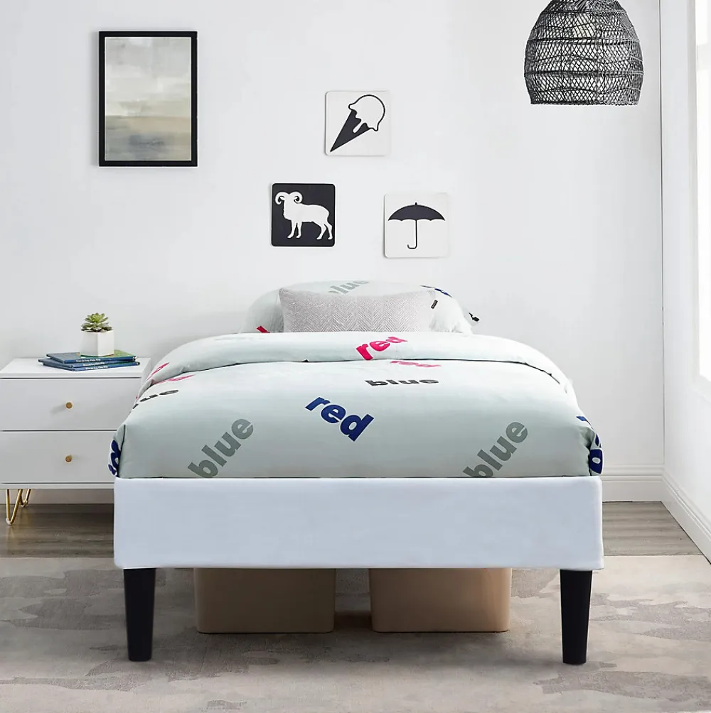Sommier 80x200 cm - déhoussable - pieds 20 cm - 13 lattes - soutien ferme - confort - usage quotidien - meuble pratique>Nuits D'Or