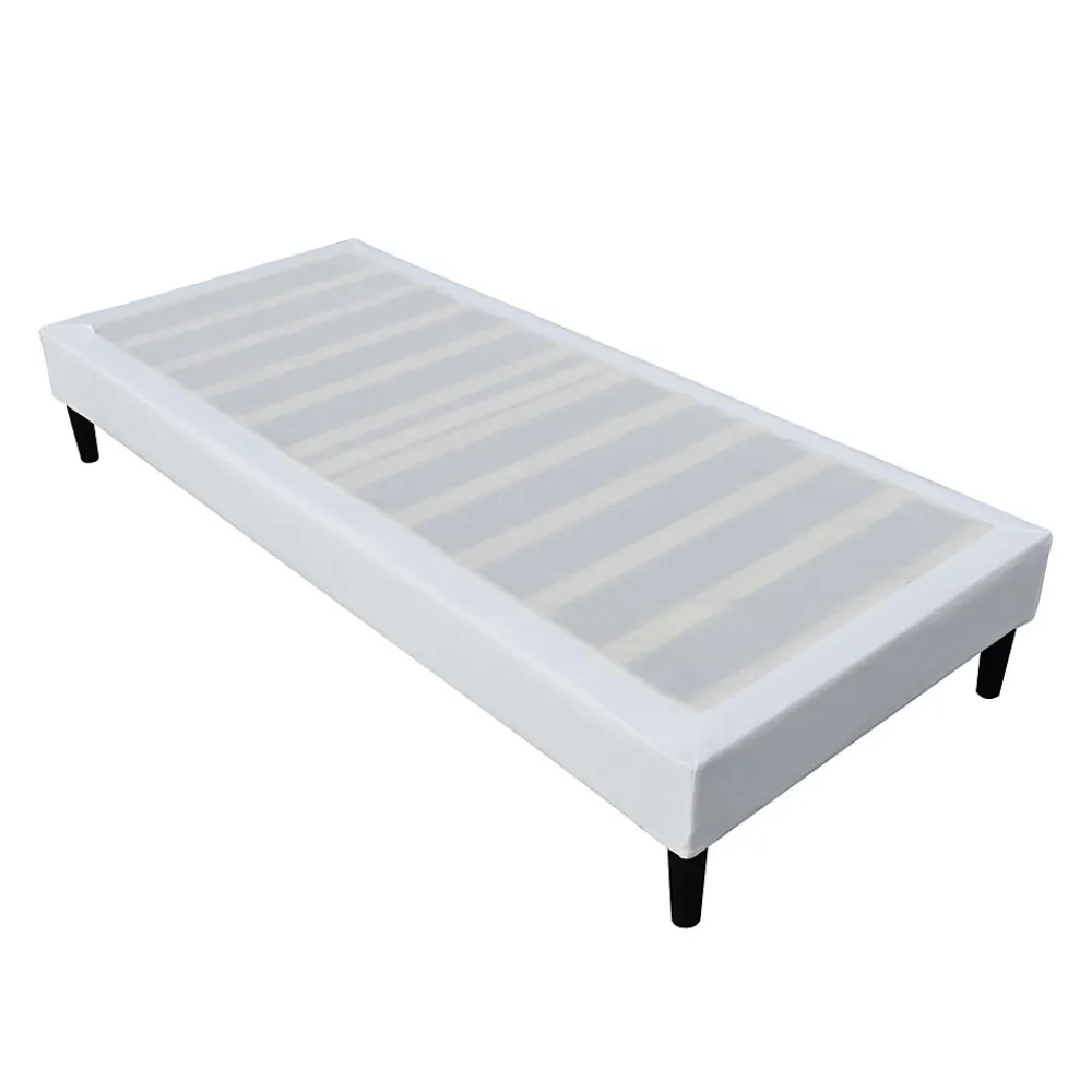Sommier 80x190 cm - Déhoussable - Housse lavable - Avec pieds 20 cm - 13 lattes - Confort optimal ->King Of Dreams Hot