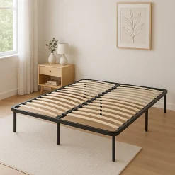 Sommier 160x200 cm - solide - montage rapide - confort optimal - usage quotidien - best-seller>Literie Julien New