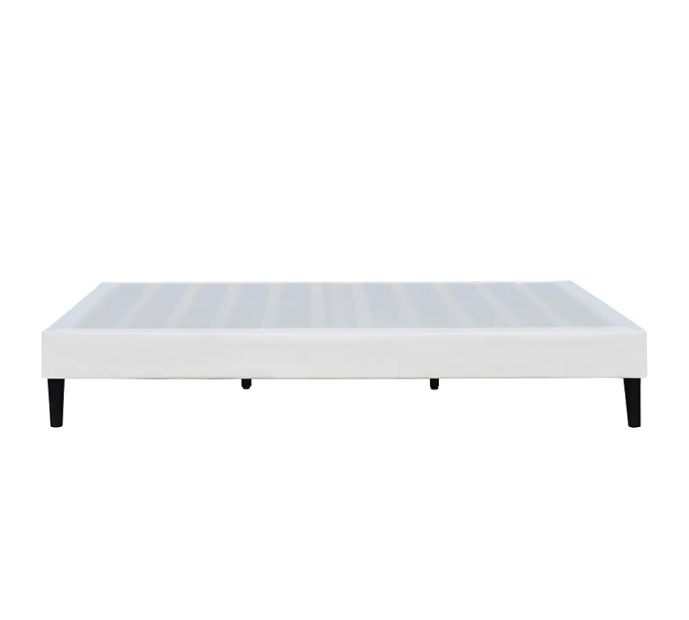 King Of Dreams Sommier 120x190 cm - tapissier - dehoussable - housse lavable - pieds 20 cm - 2 x 13 lattes - montage rapide -* Sommier
