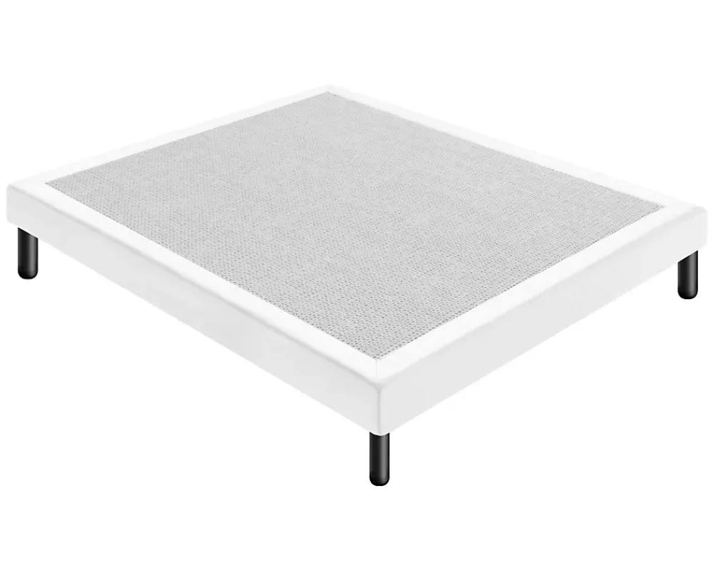 Materassiedoghe Sommier 160x200 Tapissier Déco Couleur Blanc Resistant Jusqu'à 120 Kg Par Personne* Sommier