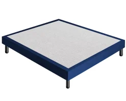 Materassiedoghe Sommier 120x200 Tapissier Déco Couleur Bleu Resistant Jusqu'à 120 Kg Par Personne* Sommier