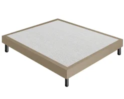 Sommier 90x200 Tapissier Déco Couleur Beige Resistant Jusqu'à 120 Kg Par Personne>Materassiedoghe Online