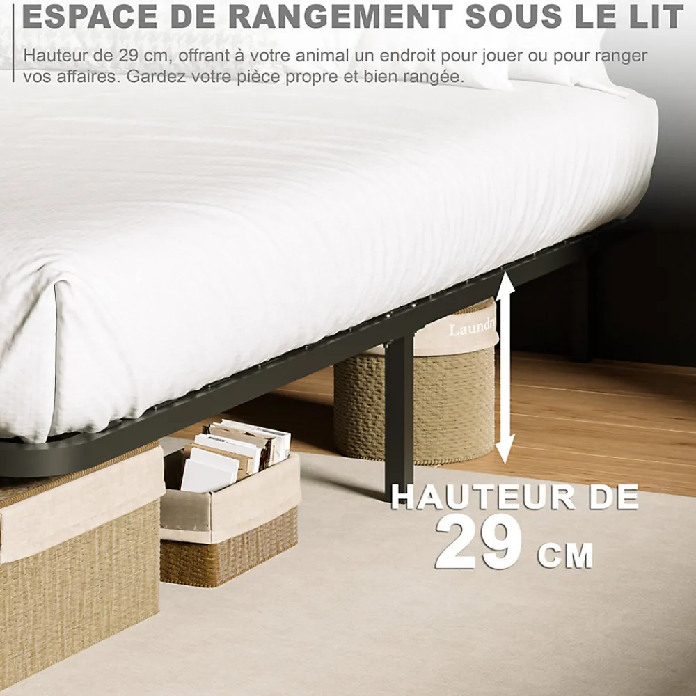 Sommier 160x200cm Hauteur de 29 cm>Teeno Outlet