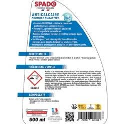 Spray anticalcaire suractif 500ml>Spado Discount