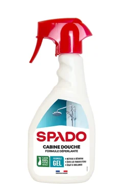 Spado Spray nettoyant déperlant cabine de douche 500ml* Nettoyant Pour Salle De Bains