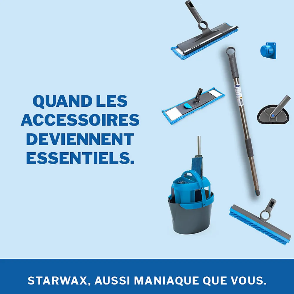 Support mural Clic Système multi-accessoires>Starwax Outlet