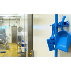 Support Mural Hygiénique Hi-Flex 420 mm Bleu>Vikan Best