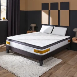 Surmatelas 6 cm Tranquilité 90x200 cm Duvet et plumettes de canard neuf><noscript><img width=