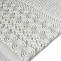 Surmatelas à mémoire de forme 160 x 200 Blanc Générique>Ose Clearance