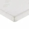 Vente-unique Surmatelas 140 x 190 cm luxe mémoire de forme coutil aloe vera ép.5cm - LACETO de NATUREA* Surmatelas