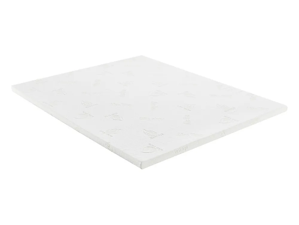 Surmatelas 160 x 200 cm luxe mémoire de forme coutil aloe vera ép.5cm - LACETO de NATUREA>Vente-unique Hot