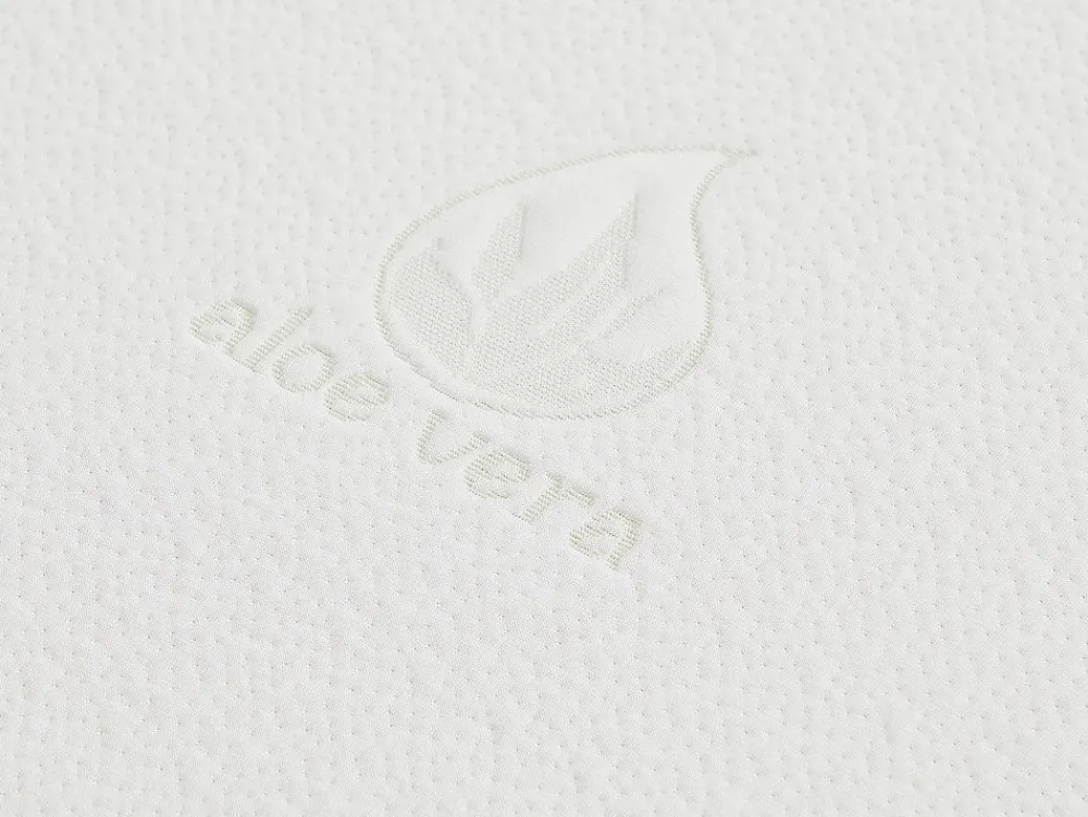 Surmatelas 160 x 200 cm luxe mémoire de forme coutil aloe vera ép.5cm - LACETO de NATUREA>Vente-unique Hot
