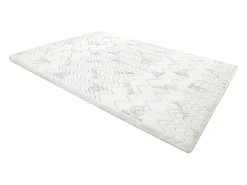 Surmatelas 140 x 190 cm mémoire de forme coutil aloe vera ép.5cm - ANTASSE de NATUREA>Vente-unique Outlet