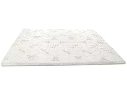 Surmatelas 140 x 190 cm mémoire de forme coutil aloe vera ép.5cm - ANTASSE de NATUREA><noscript><img width=