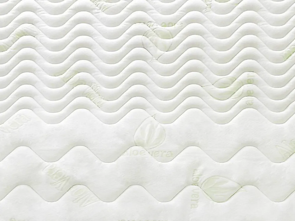 Surmatelas 160 x 200 cm mémoire de forme coutil aloe vera ép.5cm - ANTASSE de NATUREA>Vente-unique Outlet