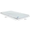 Meubletmoi Surmatelas 160 x 200 cm mousse mémoire de forme et gel OXYGEL™ - HYPNOS* Surmatelas