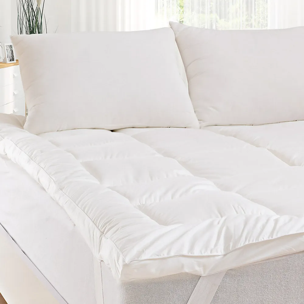 Surmatelas de confort 5 cm percale de coton 1100 g/m² 80x200 cm COZY CONFORT>Sensei Maison Best