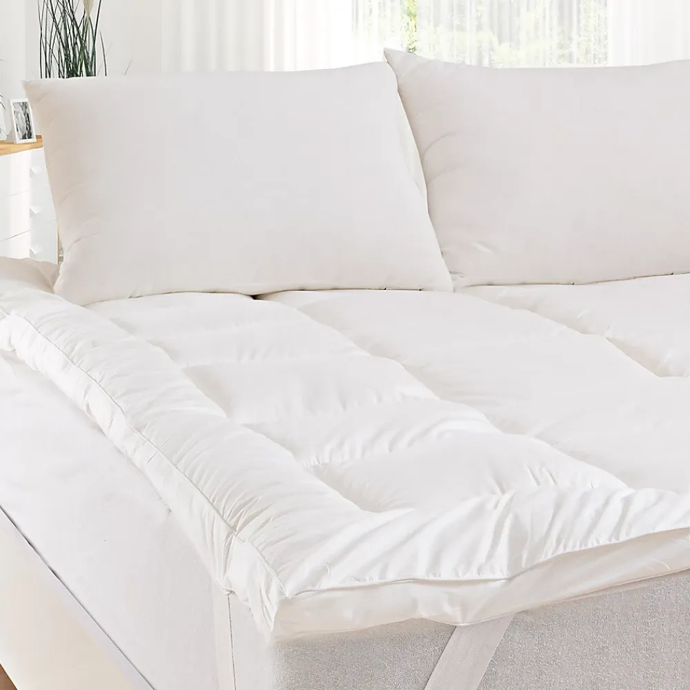 Sensei Maison Surmatelas de confort 5 cm percale de coton 1100 g/m² 160x200 cm COZY CONFORT* Surmatelas